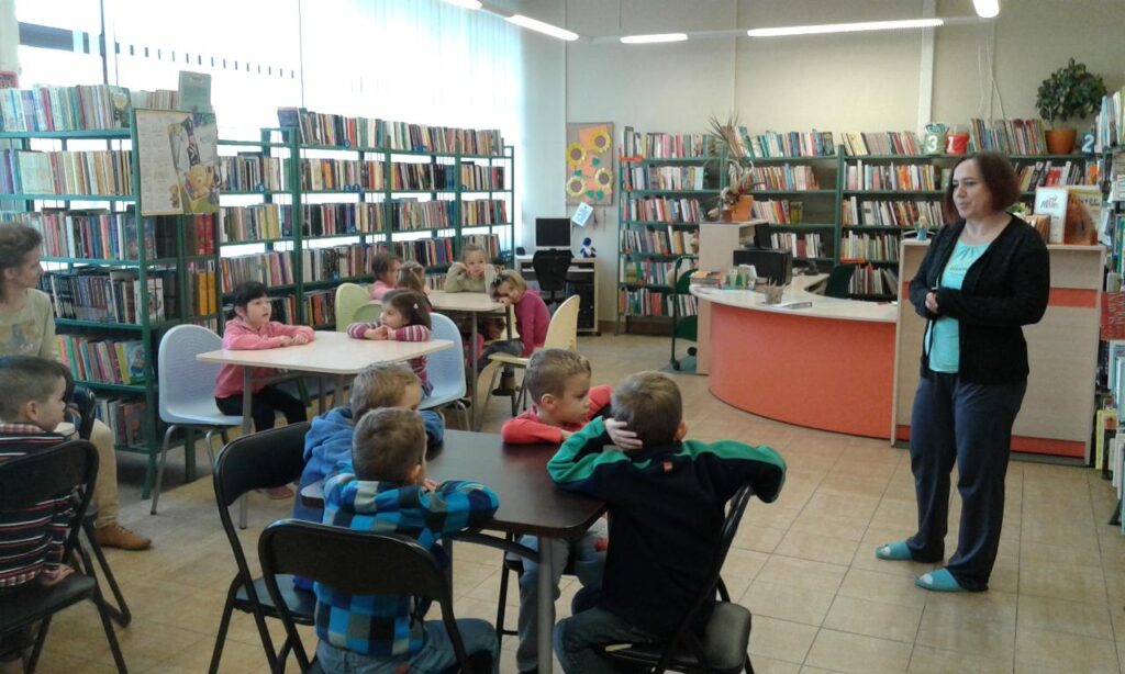 lekcja biblioteczna gr V